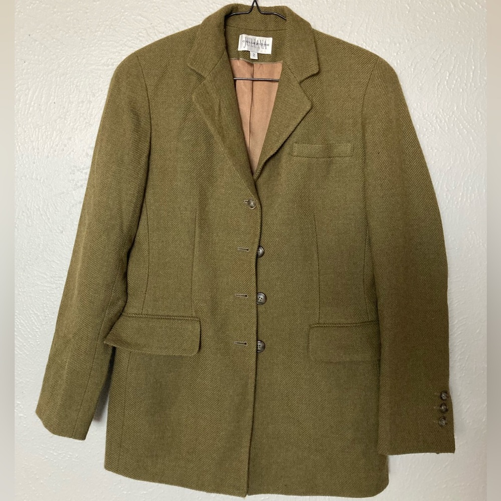 vintage juliana collezion pin stripe coat